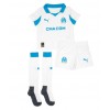 Baby Fußballbekleidung Olympique de Marseille Heimtrikot 2025-26 Kurzarm (+ kurze hosen)